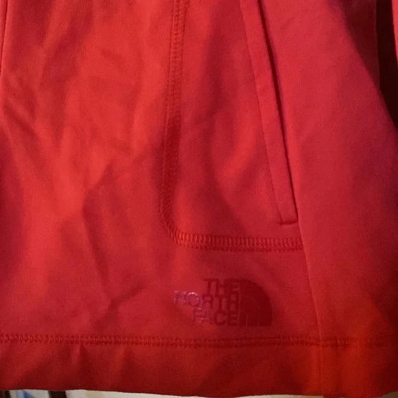 The North Face women’s bright pink/coral nylon zip up - small - long sleeves - Picture 3 of 6